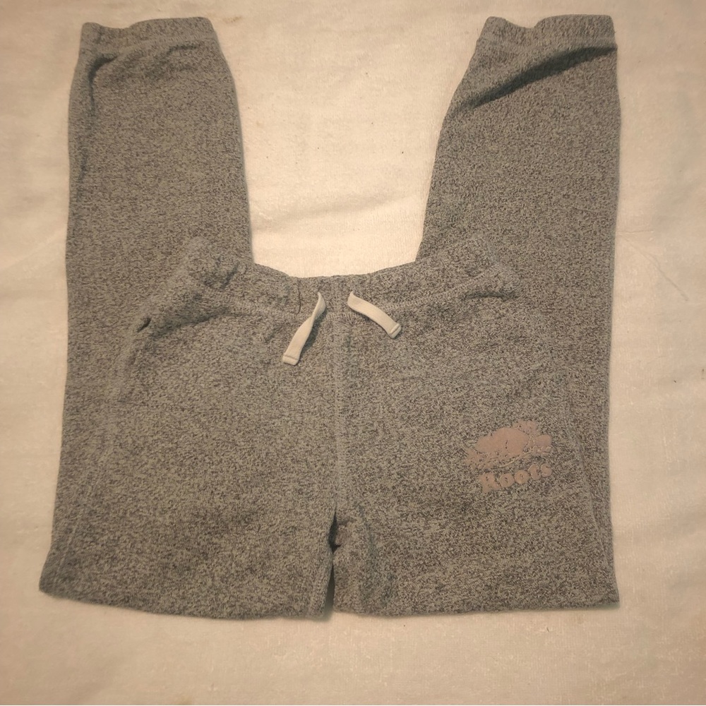 3/20$ ROOTS - Grey Track Pants Joggers